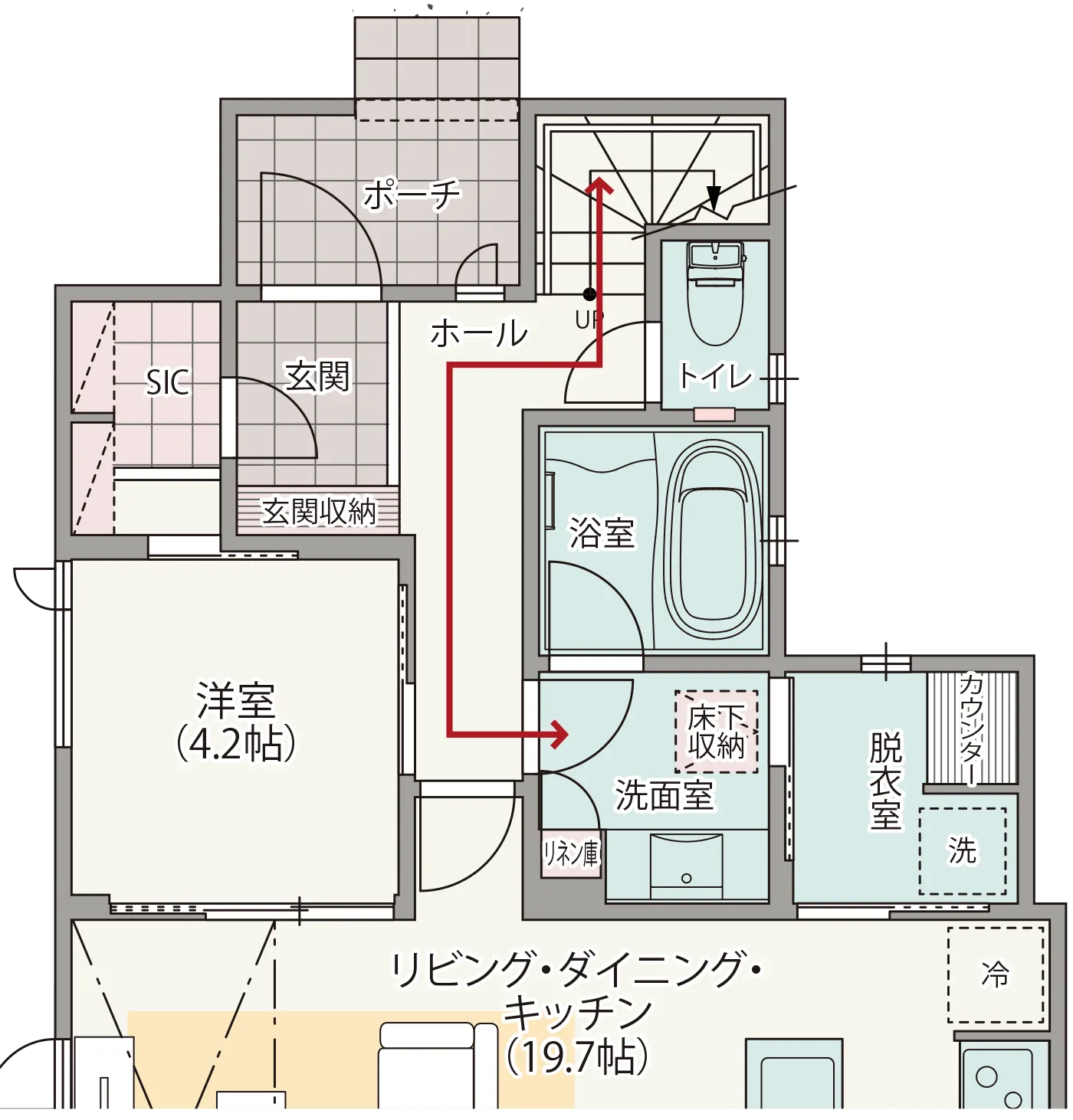 間取図